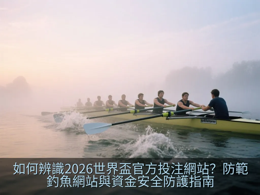 如何辨識2026世界盃官方投注網站？防範釣魚網站與資金安全防護指南