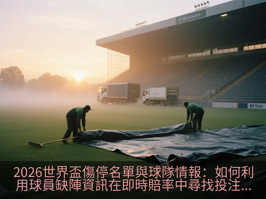 安靜的足球訓練場邊置放著戰術板與錐筒，象徵賽前嚴謹的戰術規劃與風險控制